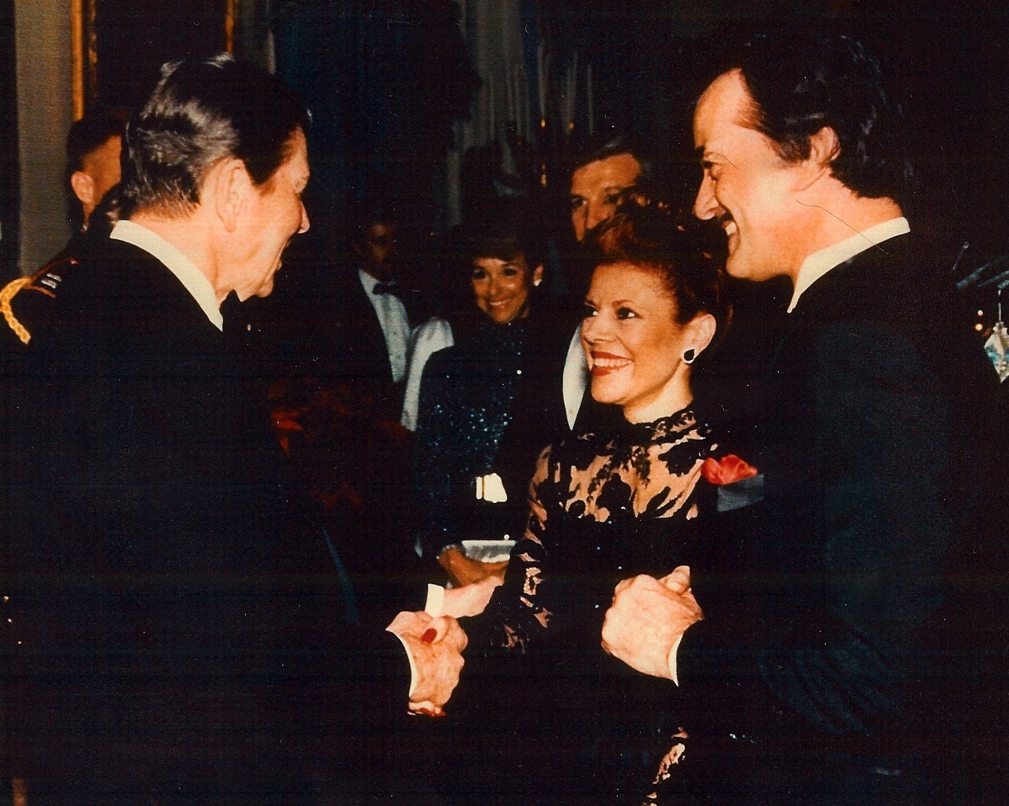 Robert & Vera Goulet with President Ronald Regan